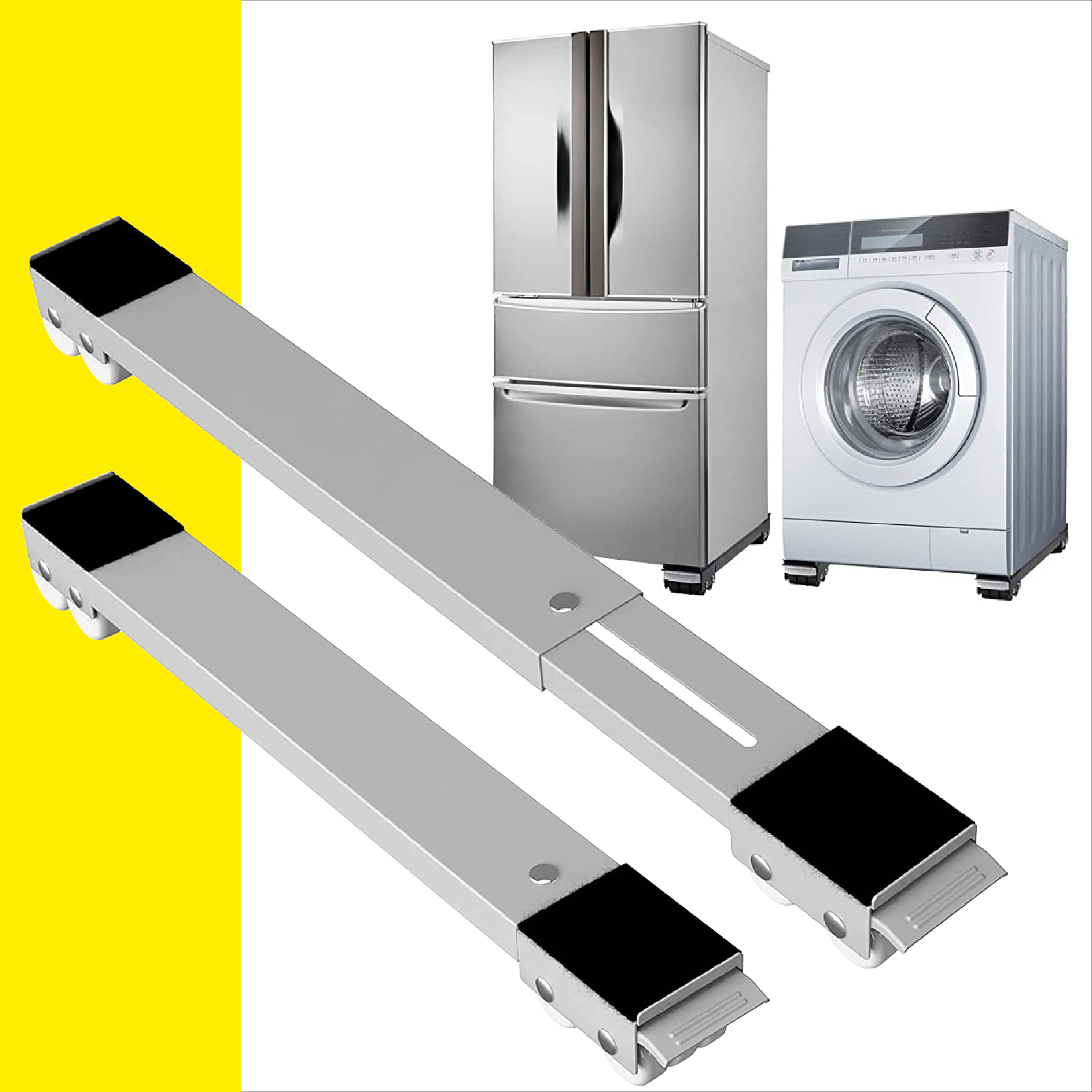 Miniatura 6 de Base Soporte Ruedas Para Lavadora Nevera